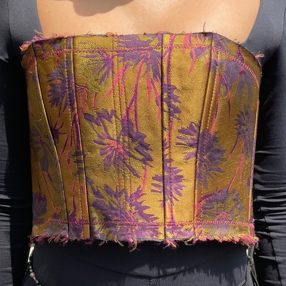 Handmade corset tapestry xxs adjustable size - Picture 1 of 1